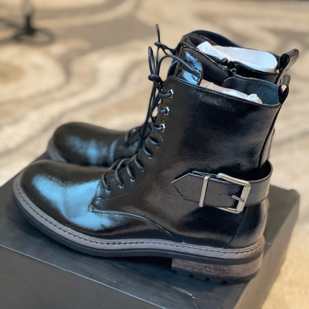Black Combat Boots